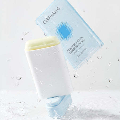 [Cell Fusion C] Aquatica Stick Sunscreen 100 SPF50+ PA++++ 19g - Skynkorea