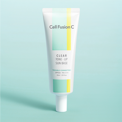 [Cell Fusion C] Clear Tone-Up Sun Base 40ml SPF 50+/ PA++++ - Skynkorea