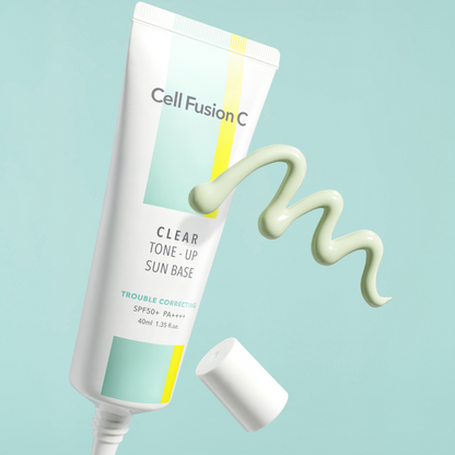 [Cell Fusion C] Clear Tone-Up Sun Base 40ml SPF 50+/ PA++++ - Skynkorea