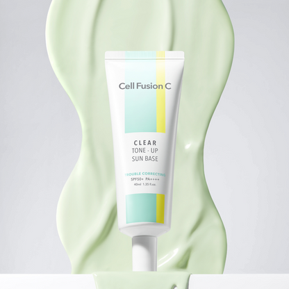 [Cell Fusion C] Clear Tone-Up Sun Base 40ml SPF 50+/ PA++++ - Skynkorea