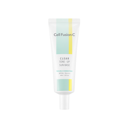 [Cell Fusion C] Clear Tone-Up Sun Base 40ml SPF 50+/ PA++++ - Skynkorea