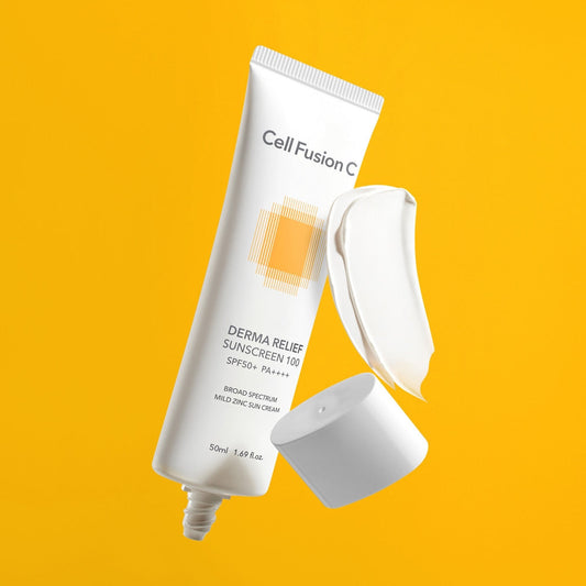 [Cell Fusion C] Derma Relief Sunscreen SPF50+ / PA++++ 50ml - Skynkorea