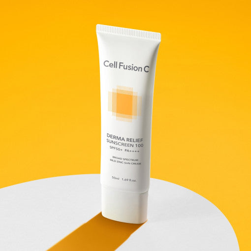 [Cell Fusion C] Derma Relief Sunscreen SPF50+ / PA++++ 50ml - Skynkorea
