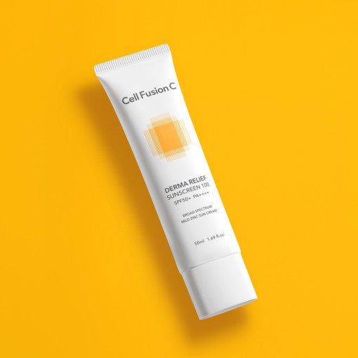 [Cell Fusion C] Derma Relief Sunscreen SPF50+ / PA++++ 50ml - Skynkorea