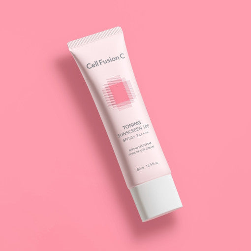 [Cell Fusion C] Toning Sunscreen SPF 50+ / PA++++ 50ml - Skynkorea