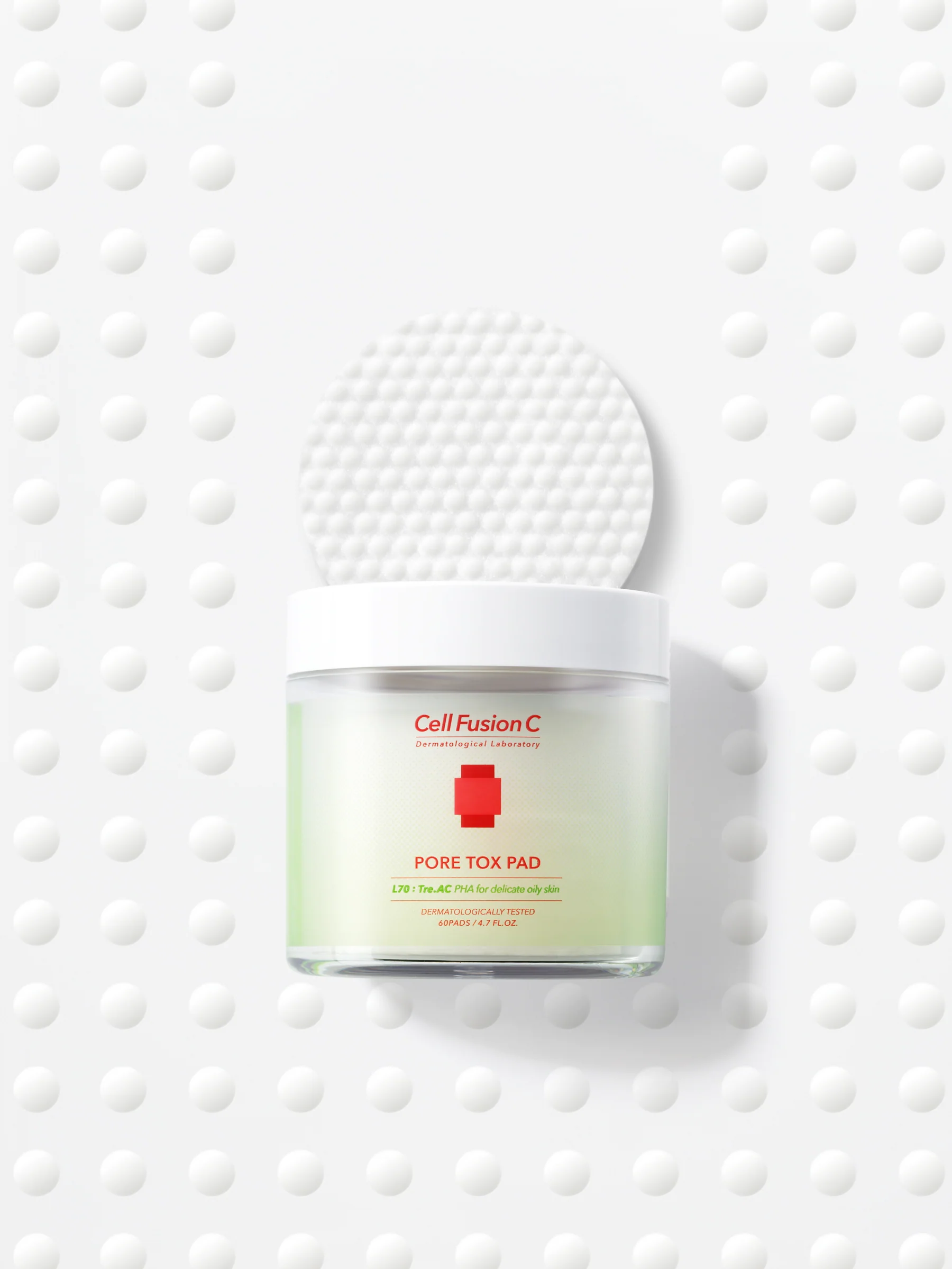 [Cell Fusion C] TRE.AC Pore Tox Pad (60 pads) - Skynkorea