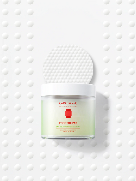 [Cell Fusion C] TRE.AC Pore Tox Pad (60 pads) - Skynkorea