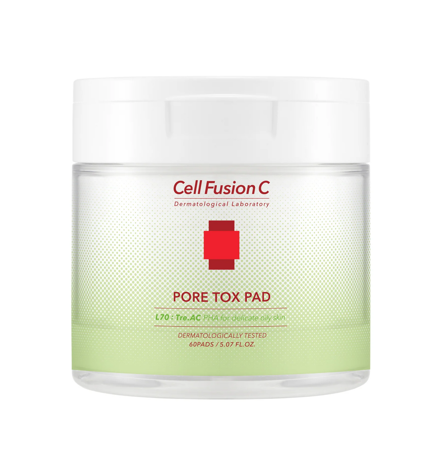 [Cell Fusion C] TRE.AC Pore Tox Pad (60 pads) - Skynkorea