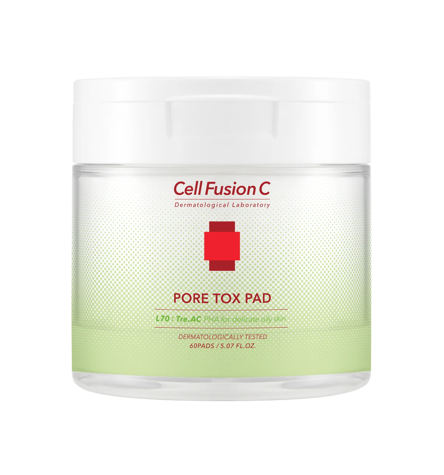 [Cell Fusion C] TRE.AC Pore Tox Pad (60 pads) - Skynkorea