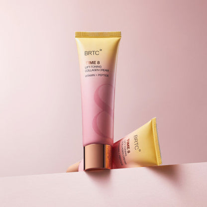 BRTC Time 8 Lift Toning Collagen Cream 80ml - Skynkorea