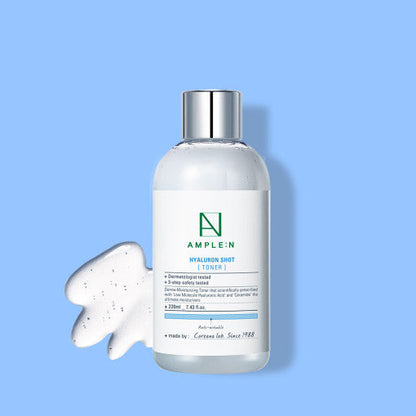 AMPLE:N Hyaluron Shot Toner 220ml - Skynkorea