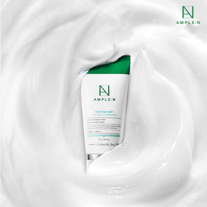 AMPLE:N Purifying Shot Cream Cleanser 150ml - Skynkorea