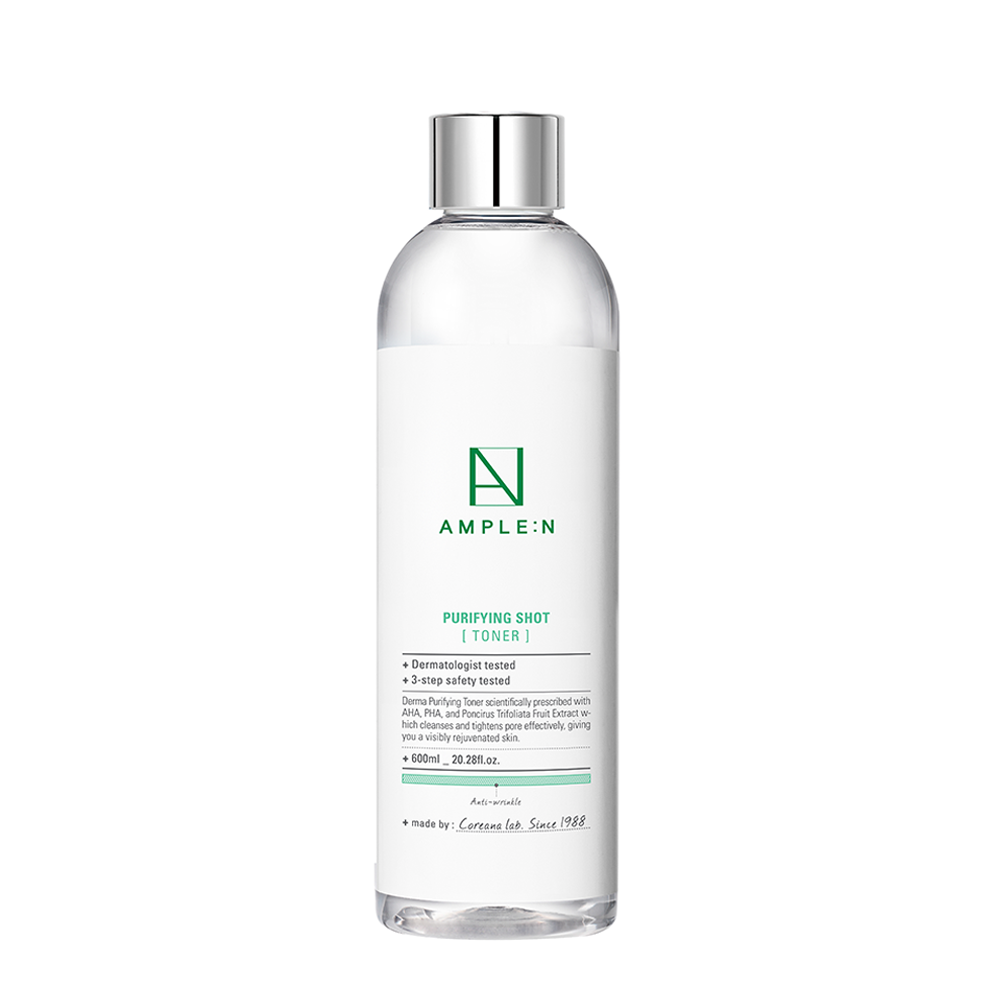 AMPLE:N Purifying Toner Jumbo 600ml - Skynkorea