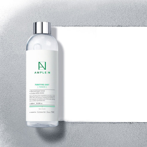 AMPLE:N Purifying Toner Jumbo 600ml - Skynkorea