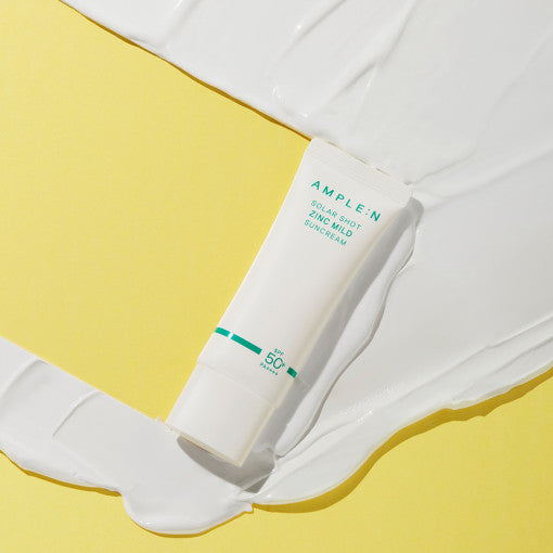 AMPLE:N Solar Shot Zinc Mild Suncream 40ml SPF 50+ PA++++ - Skynkorea