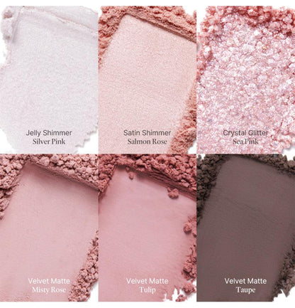 Laka Forever 6 Eye Palette - Skynkorea