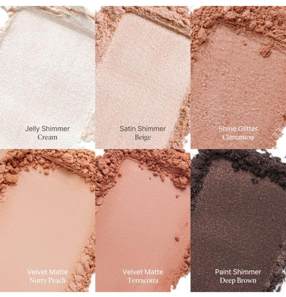 Laka Forever 6 Eye Palette - Skynkorea