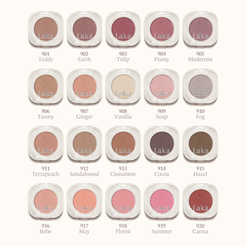 Laka Mono Eyeshadow - Skynkorea