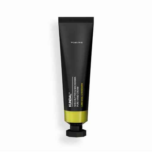 KUNDAL Shea Butter & Macadamia Pure Hand Cream Aroma Edition 50ml #LIME BASIL & MANDARIN - Skynkorea