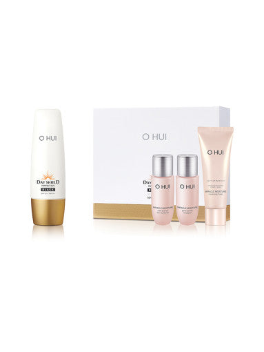O HUI Day Shield Perfect Sun Black Special Set - Skynkorea