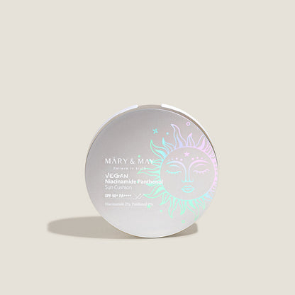 [MARY & MAY] Vegan Niacinamide Panthenol Sun Cushion SPF50+ PA++++ 25g - Skynkorea