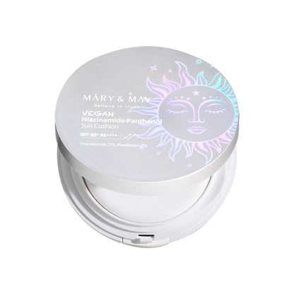 [MARY & MAY] Vegan Niacinamide Panthenol Sun Cushion SPF50+ PA++++ 25g - Skynkorea