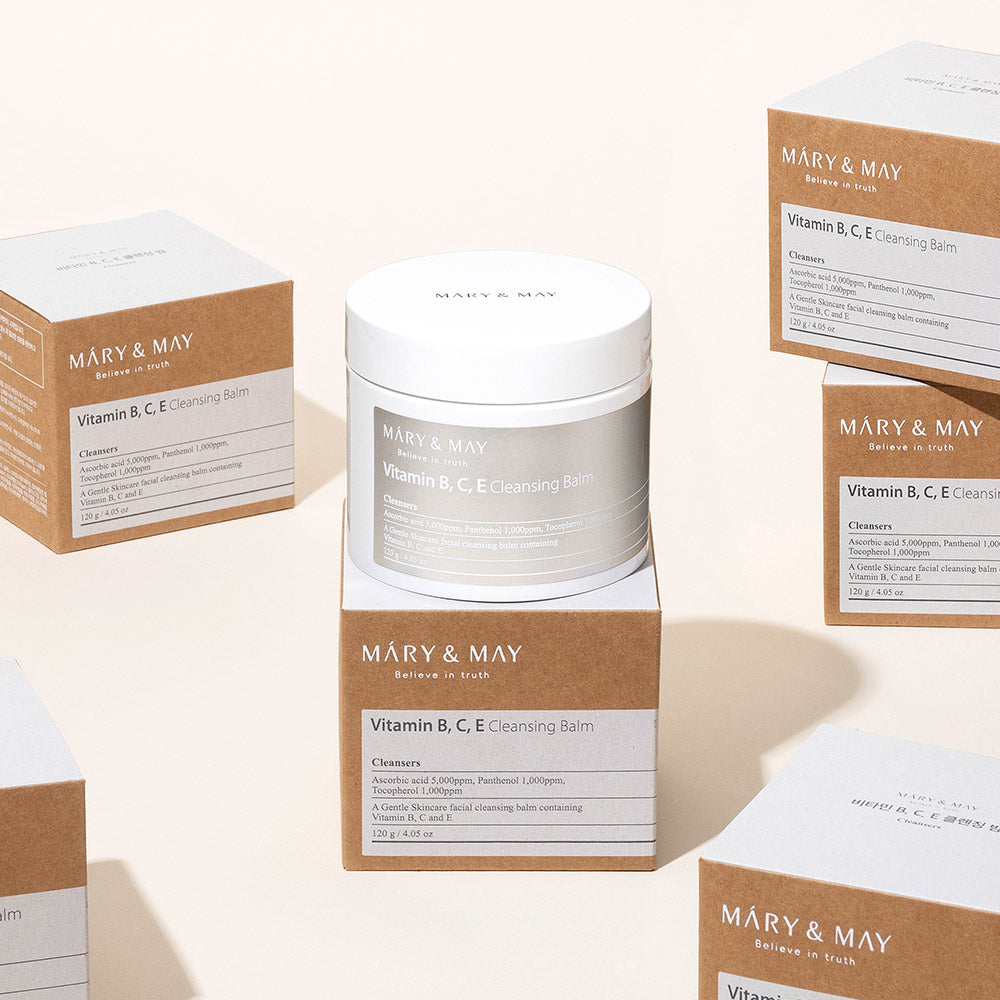 [MARY & MAY] Vitamin B.C.E Cleansing Balm 120g - Skynkorea