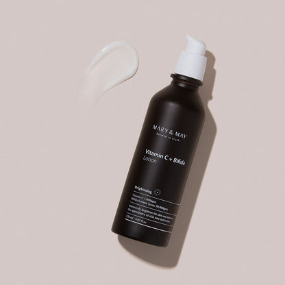 [MARY & MAY] Vitamin C+Bifida Lotion 120ml - Skynkorea