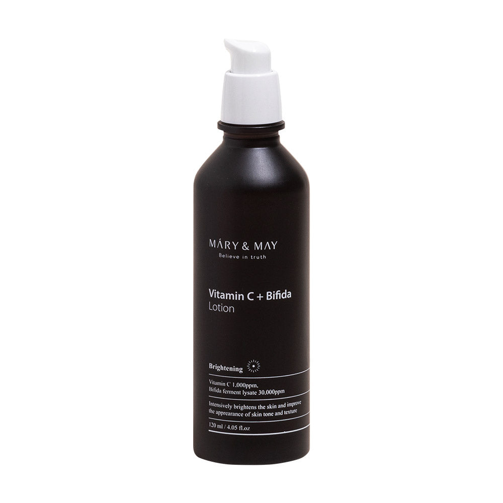 [MARY & MAY] Vitamin C+Bifida Lotion 120ml - Skynkorea