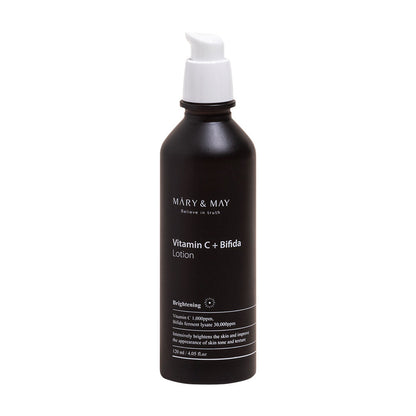 [MARY & MAY] Vitamin C+Bifida Lotion 120ml - Skynkorea
