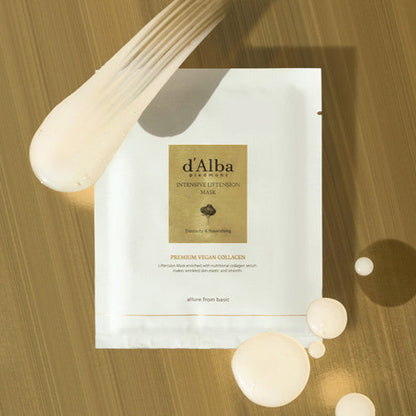 d'Alba Intensive Liftension Mask 35g X 20ea - Skynkorea