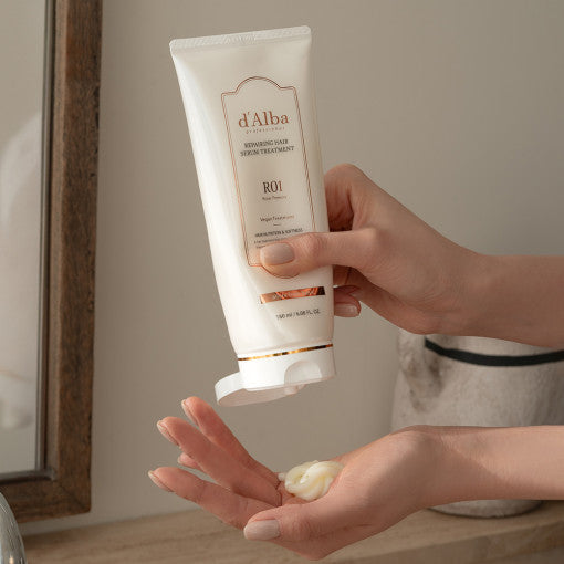 d'Alba Professional Repairing Hair Serum Treatment 180ml - Skynkorea