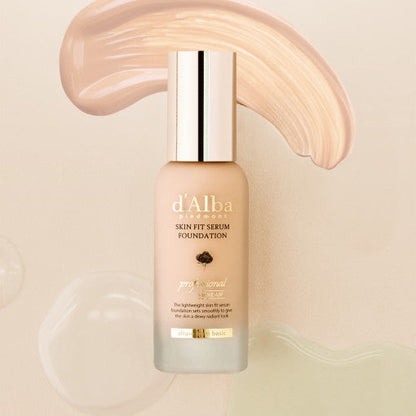 d'Alba Skin Fit Serum Foundation (Spatula) SPF50+/PA+++ 40ml - Skynkorea