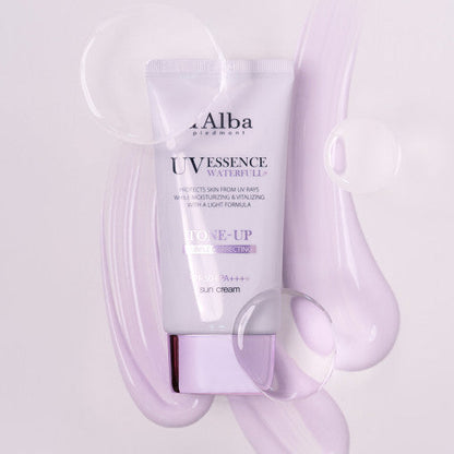 d'Alba Waterfull Tone-Up Sun Cream (Purple) 50ml SPF50+ PA++++ - Skynkorea