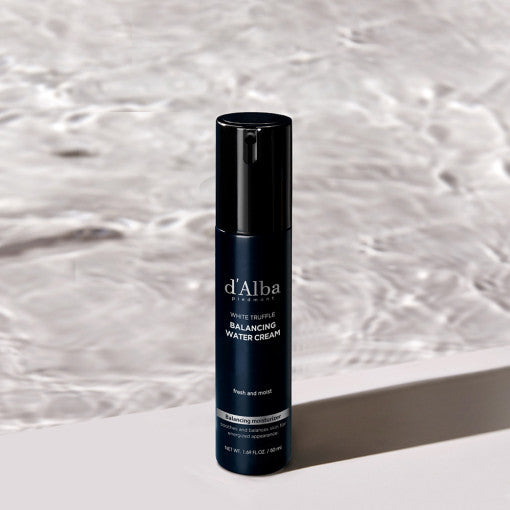 d'Alba White Truffle Balancing Water Cream 50ml - Skynkorea