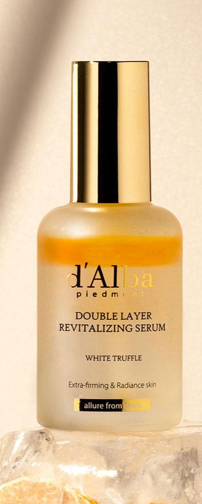 d'Alba White Truffle Double Layer Revitalizing Serum 50ml - Skynkorea