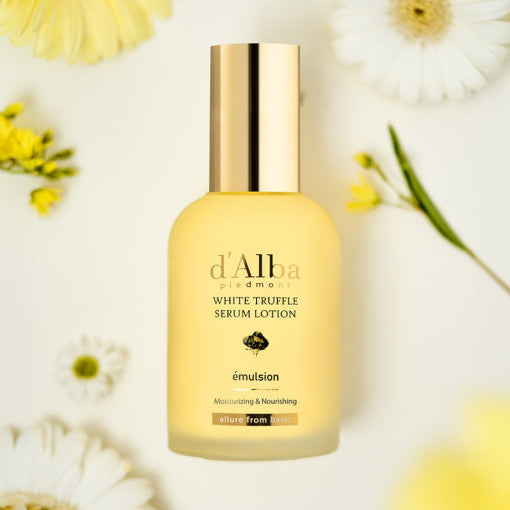 d'Alba White Truffle Moisturizing Serum Lotion 100ml - Skynkorea