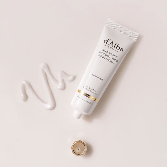 d'Alba White Truffle Nourishing Hand Serum In Cream 30ml - Skynkorea