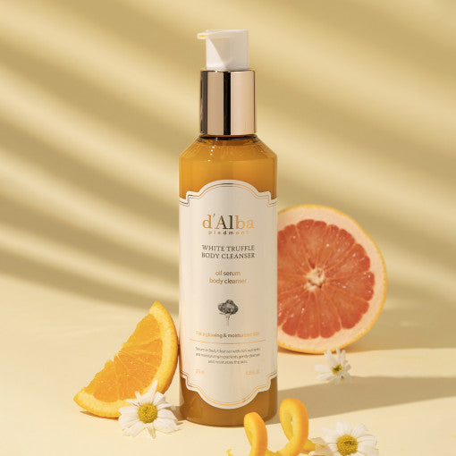 d'Alba White Truffle Oil Serum Body Cleanser 275ml - Skynkorea