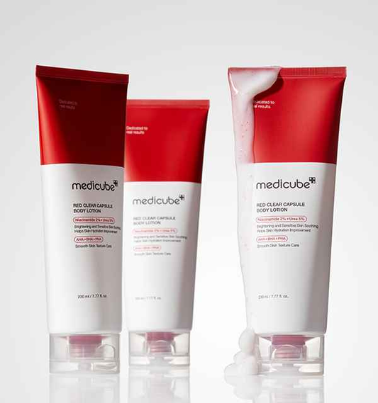 medicube Red Clear Capsule Body Lotion 230ml - Skynkorea