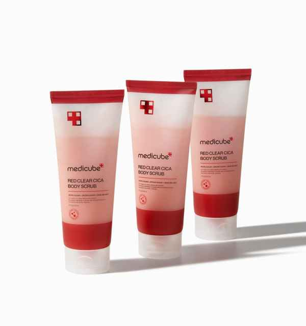 medicube Red Clear Cica Body Scrub 200ml - Chikolab