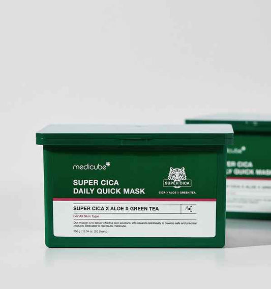 medicube Super Cica Daily Quick Mask 350g/30ea - Skynkorea