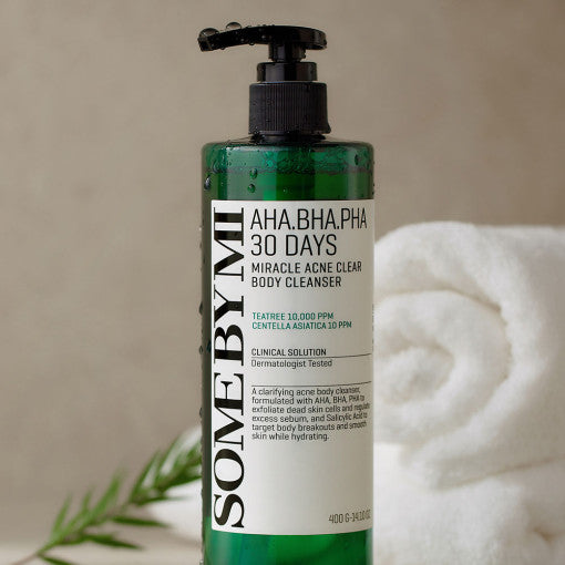 [SOME BY MI] AHA-BHA-PHA 30 Days Miracle Acne Body Cleanser 400g - Skynkorea