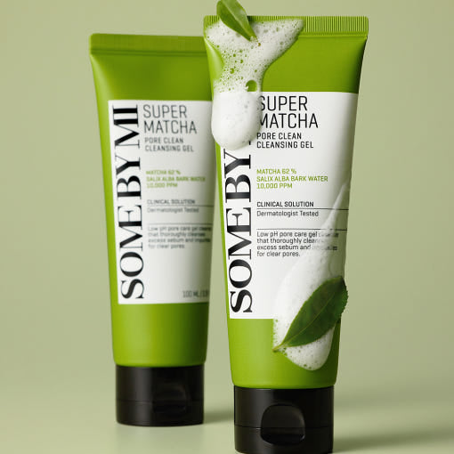 [SOME BY MI] Super Matcha Pore Clean Cleansing Gel 100ml - Skynkorea