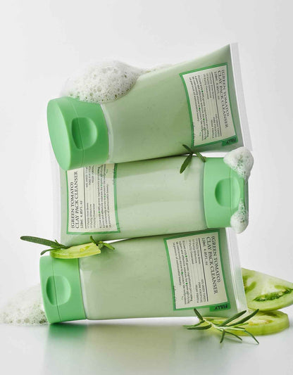 FULLY GREEN TOMATO CLAY PACK CLEANSER 120ml - Skynkorea