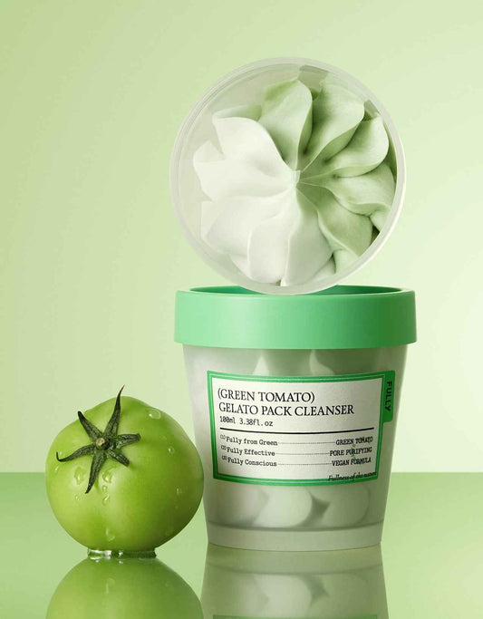 FULLY GREEN TOMATO GELATO PACK CLEANSER 100ml - Skynkorea