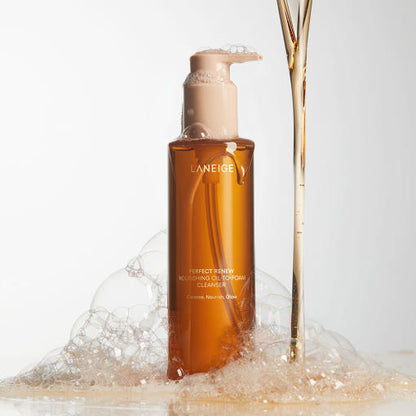 LANEIGE Perfect Renew Nourishing Oil-To-Foam Cleanser 200ml - Skynkorea
