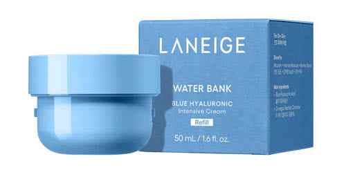 LANEIGE Water Bank Blue Hyaluronic Intensive Cream (Refill) 50ml - Skynkorea