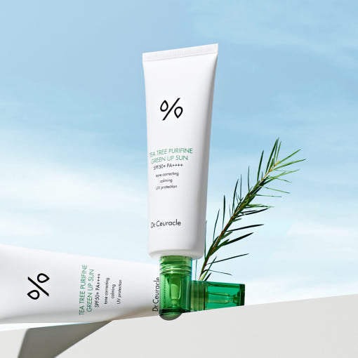 Dr.Ceuracle Tea Tree Purifine Green Up Sun SPF50 PA++++ 50ml - Skynkorea