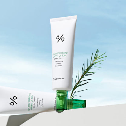 Dr.Ceuracle Tea Tree Purifine Green Up Sun SPF50 PA++++ 50ml - Skynkorea